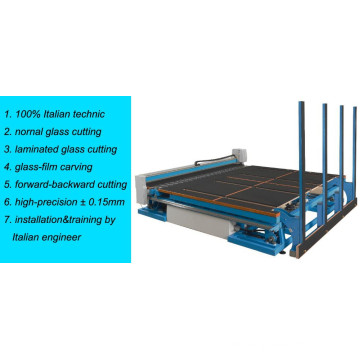 lamelliertes Glas schneiden, Tisch, Schneidemaschine lamelliertes Glas, Glas-Schneidetisch